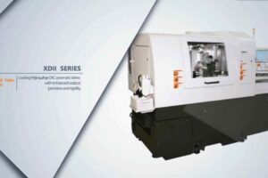 Hanwha XD42 Sliding Head CNC Lathe