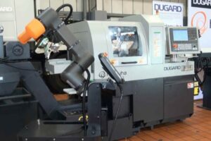 Hanwha XD42 Sliding Head CNC Lathe