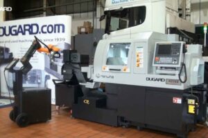 Hanwha XD42 Sliding Head CNC Lathe